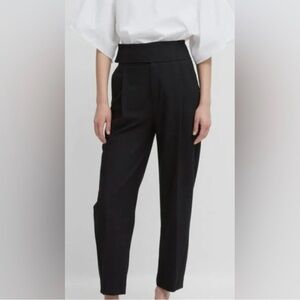 Toteme Black Lombardy Trousers